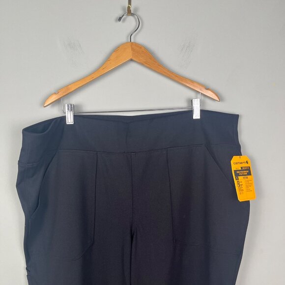 NWT Carhartt Women's Force Fitted Midweight Utility Leggings Womens Sz. 2XL - Picture 4 of 8
